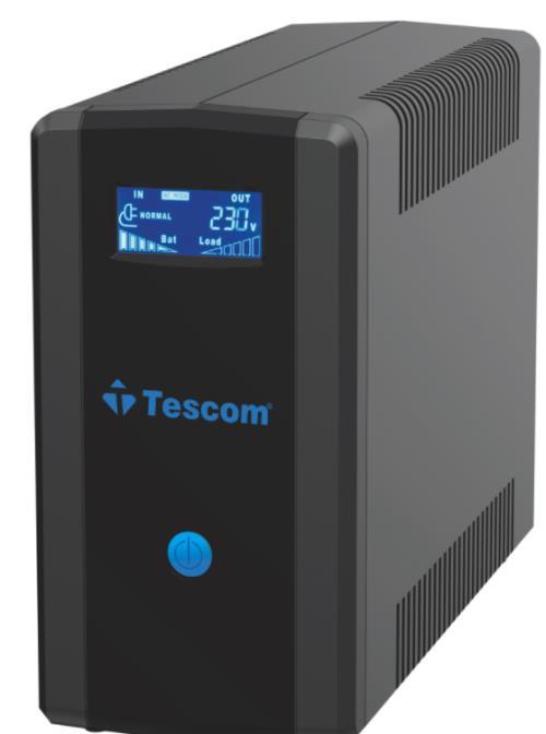 UPS-TESCOM LEO+ 1200 VA LINE INTERACTIVE 5-10 DK (2X7AH) 1200VA 900960149 